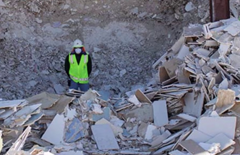 Site dismantling process